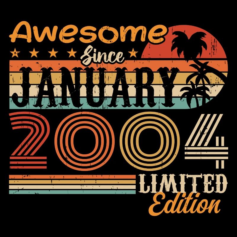 Cadeau d’anniversaire - Né en janvier 2004