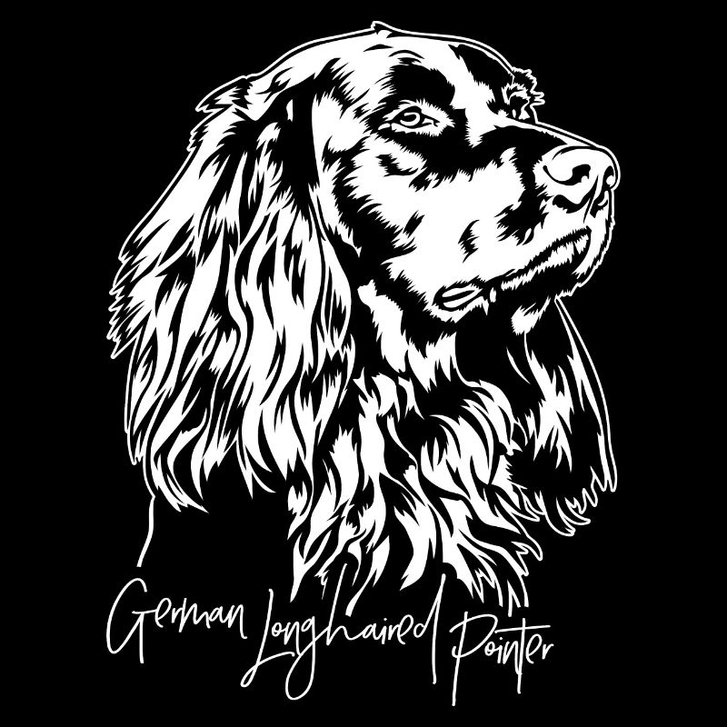 German Longhaired Pointer Jagdhunde Hunde Wilsigns