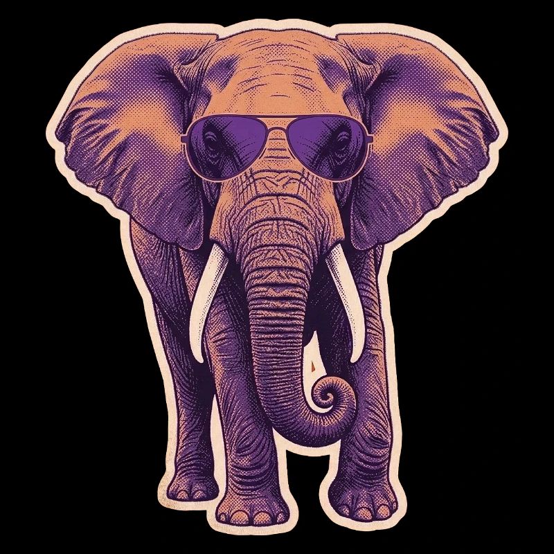 Lunettes d’été éléphant
