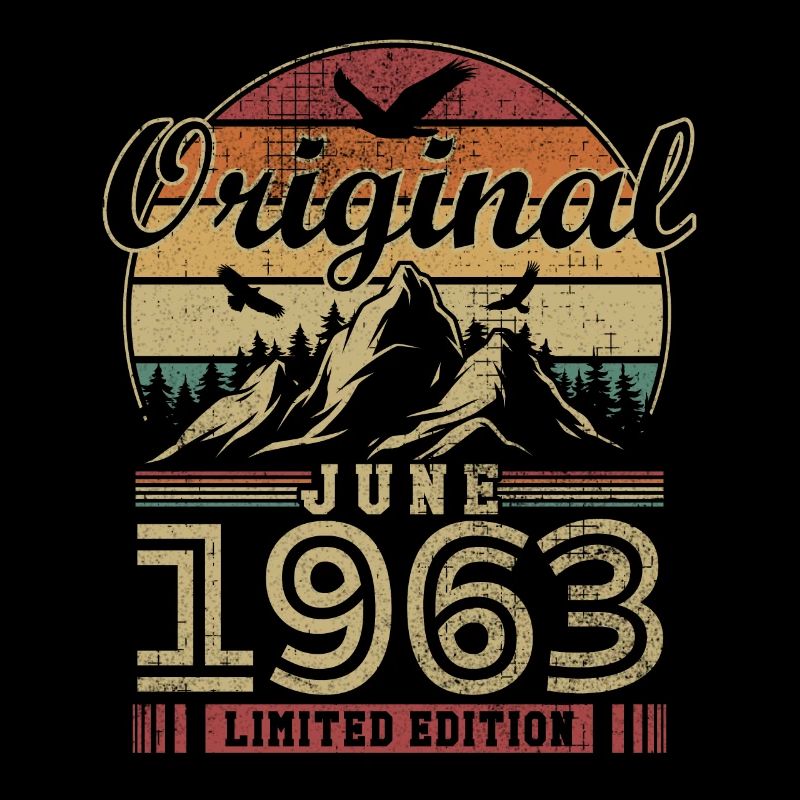 Original June 1963 Vintage Anniversary 1963
