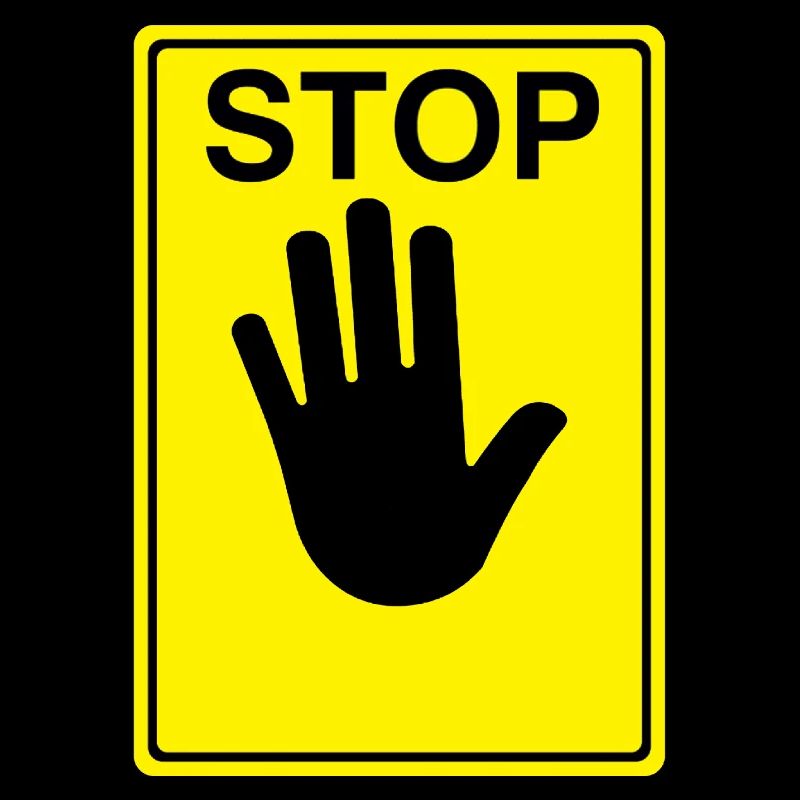 Stop Schild Logo