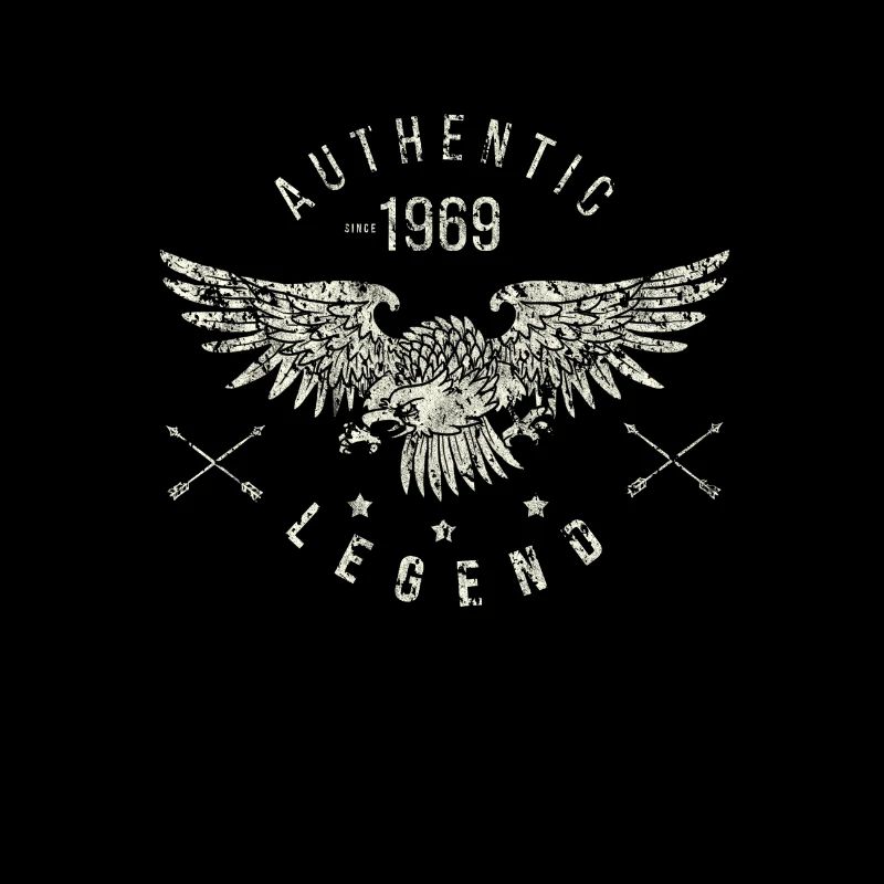 authentic legend 1969 anniversaire, année de naissance