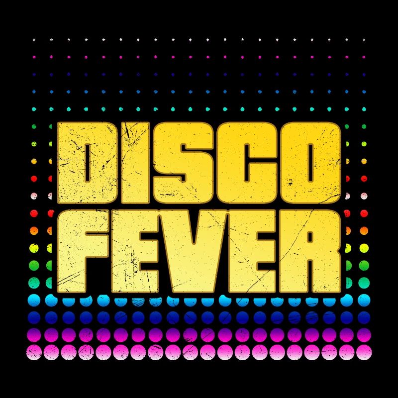 Disco Fever Disco Fan gift idea