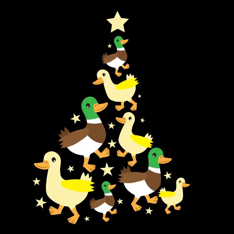Duck Xmas Christmas tree