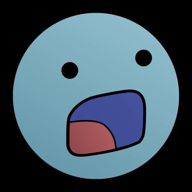 "D:" - Colon D (émote Twitch)