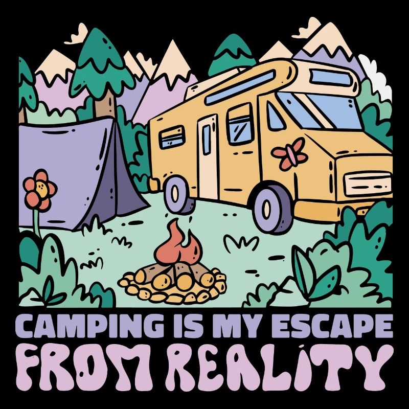 Camping Gift Camp Camping Caravan Motorhome