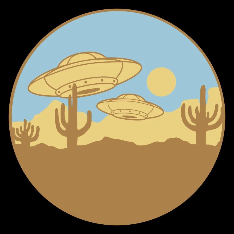 Flying Deserts UFO Scene