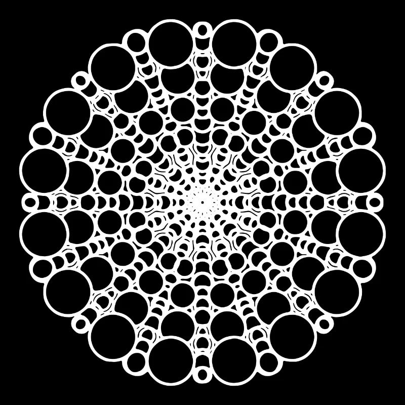 Geometric Mandala Circles Round Pattern Shape