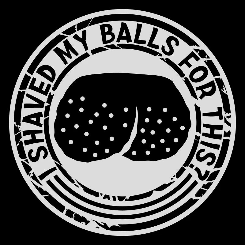I shaved my balls