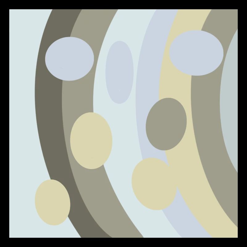 Timelessly elegant retro boho pattern abstract