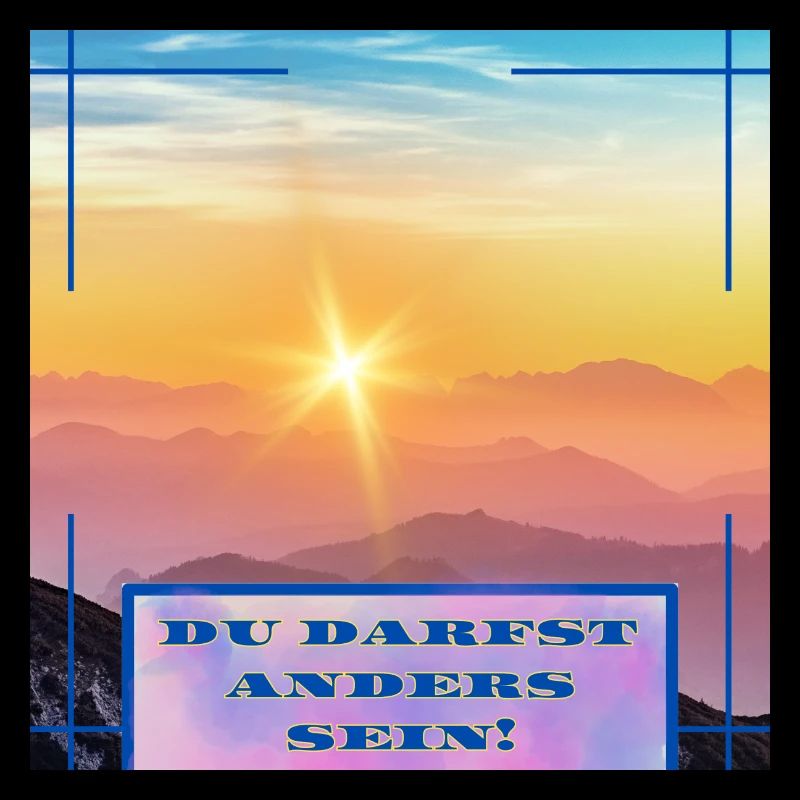 Du darfst anders sein