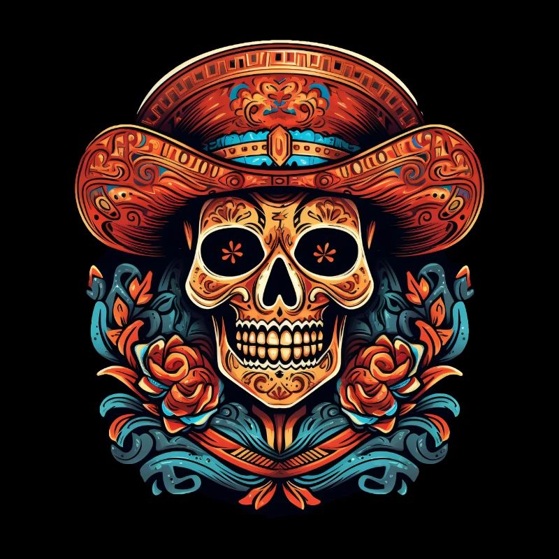 Cinco de Mayo Skull