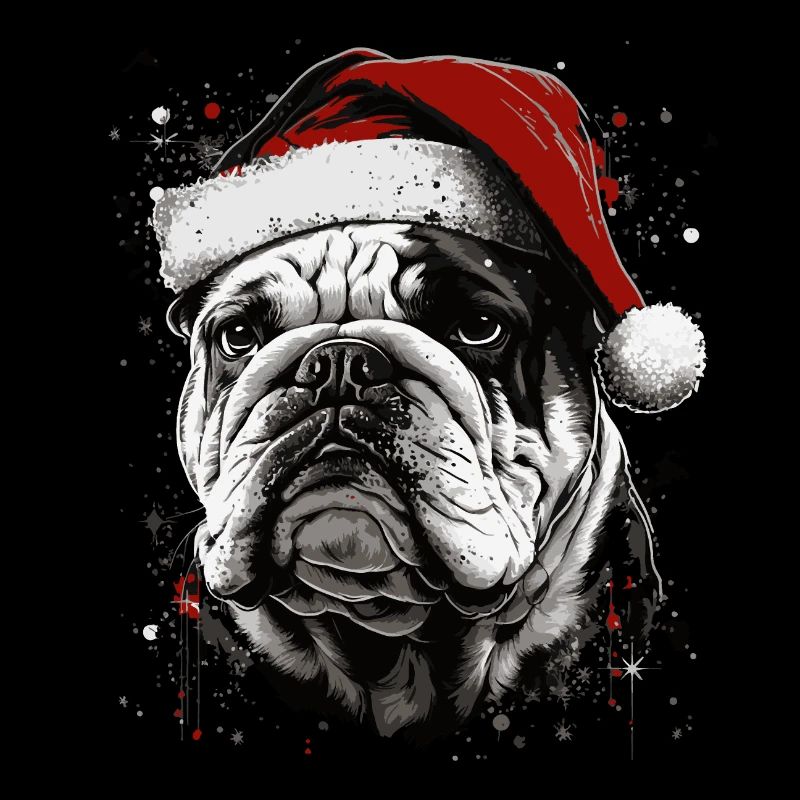 Inglese xmas Bulldog
