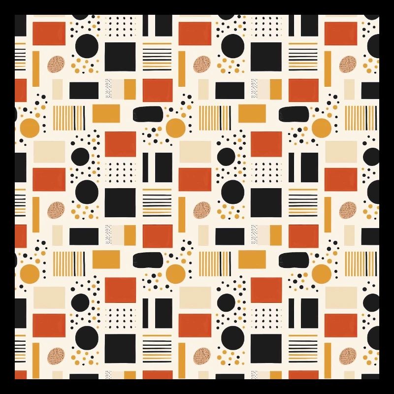 Abstract Geometric Seamless Repeat Pattern Shapes
