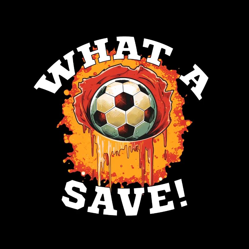 Fußball ball - What a Save!
