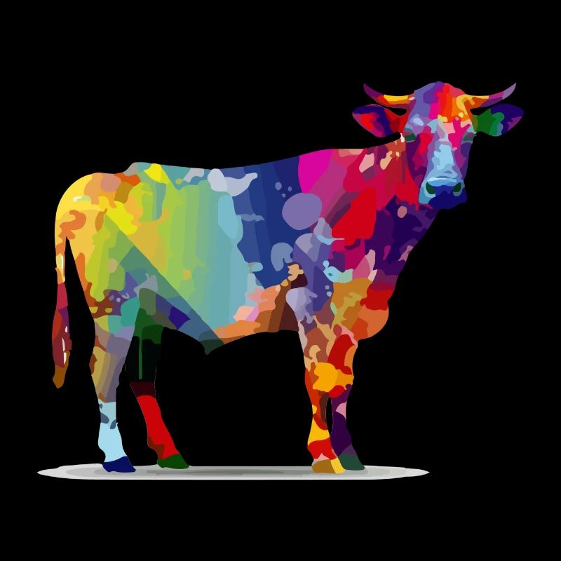 Aka la vache multicolore