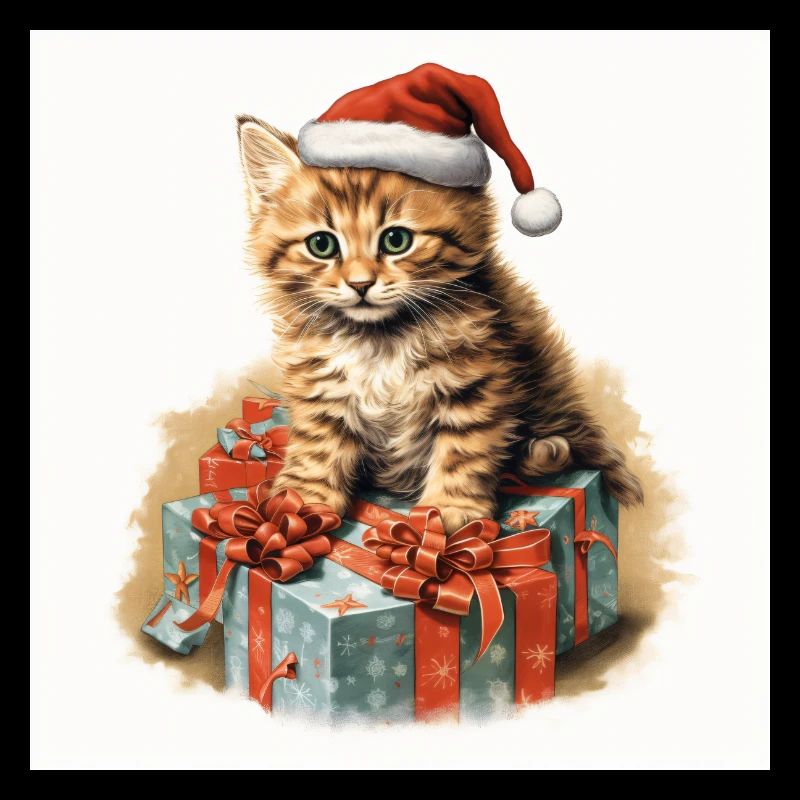 Chaton de Noël 3