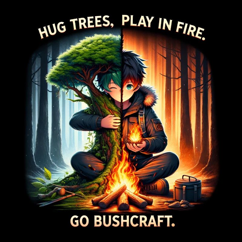 Hug Trees Play Fire