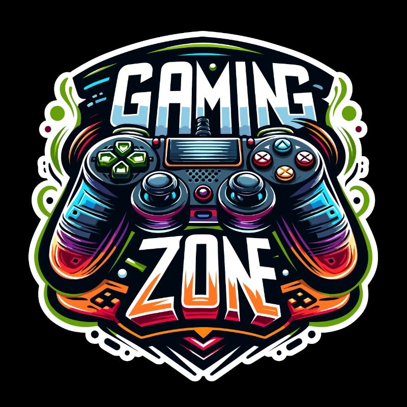Gaming Zone - Controller Illustration