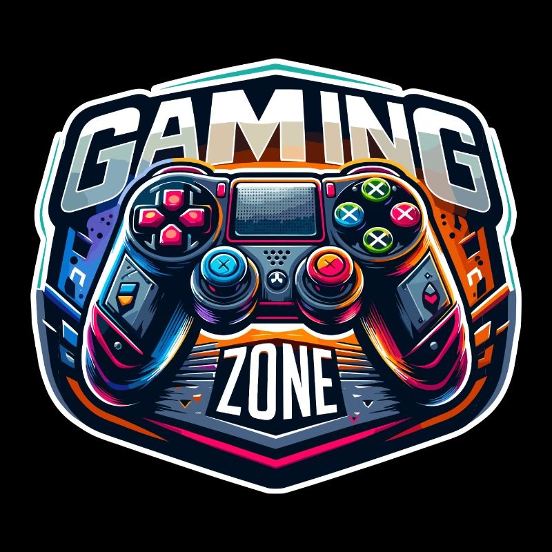 Gaming Zone - Controller Illustration