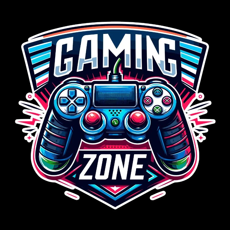 Gaming Zone - Controller Illustration
