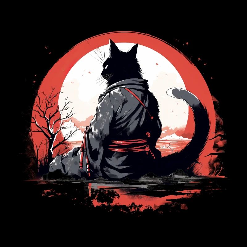 Samurai cat
