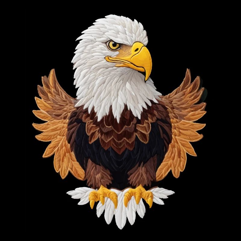 Beautiful bald eagle