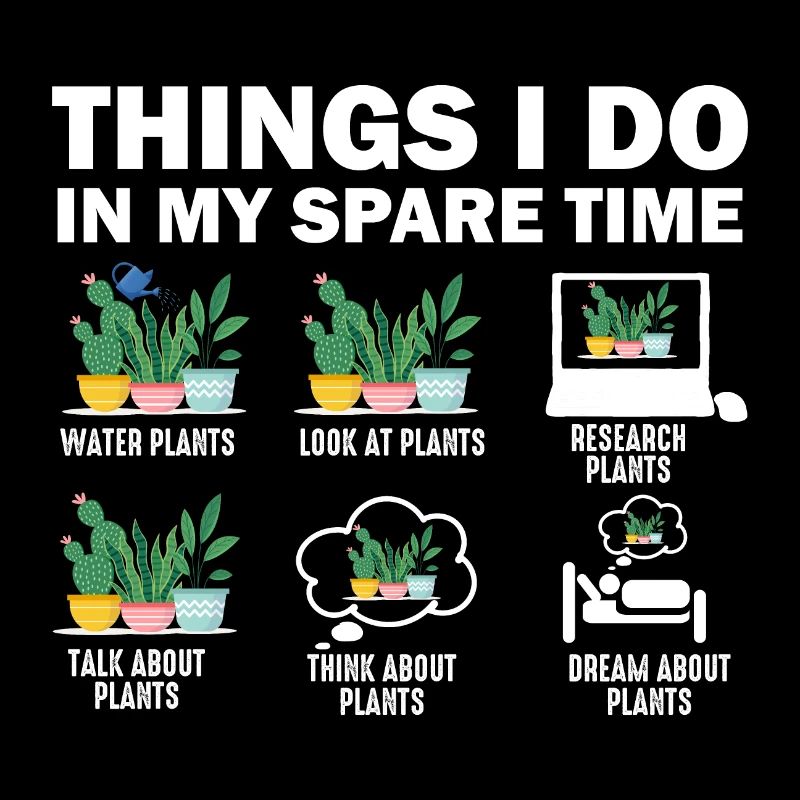 Ce que je fais pendant mon temps libre Plantes