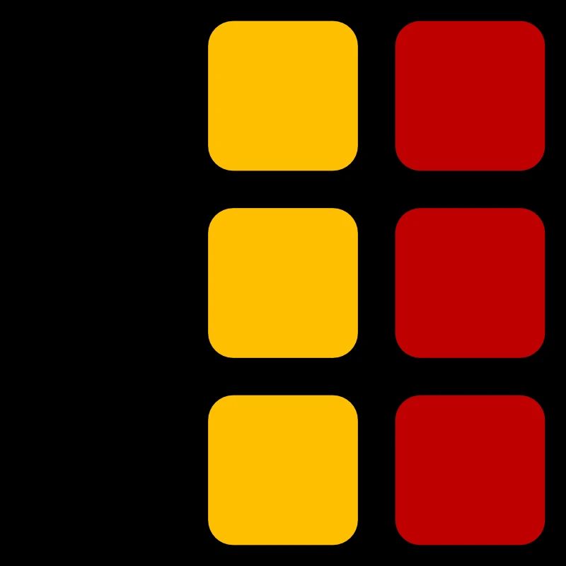 Flag (Vertical) Squares VECTOR