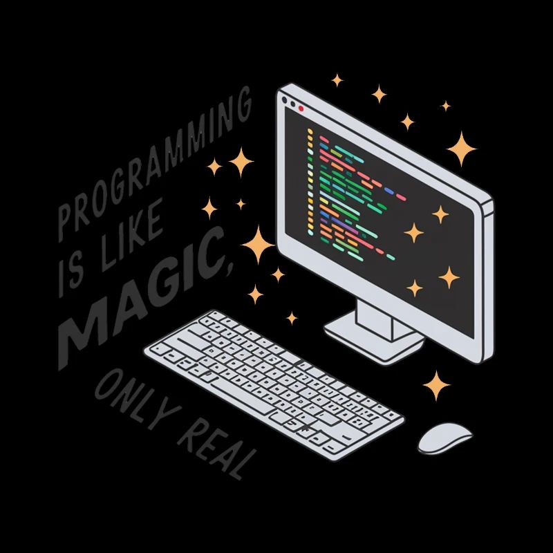 La programmation est comme de la magie, mais réelle.