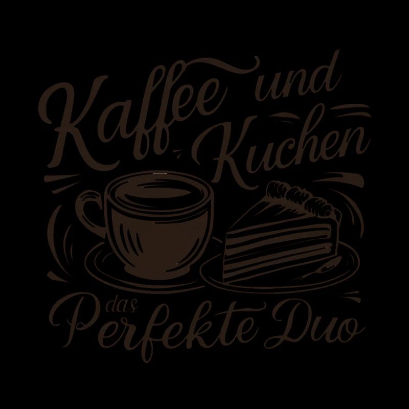 Café et gâteau – le duo parfait.