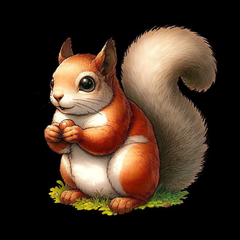 Ecureuil Roux