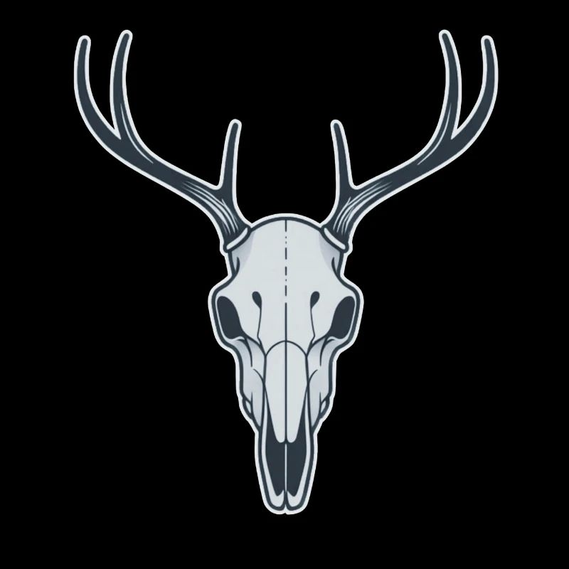 Crâne de cerf