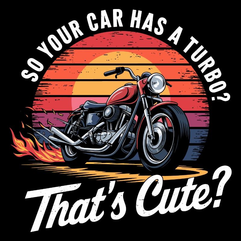 Funny motorcycle saying for racing