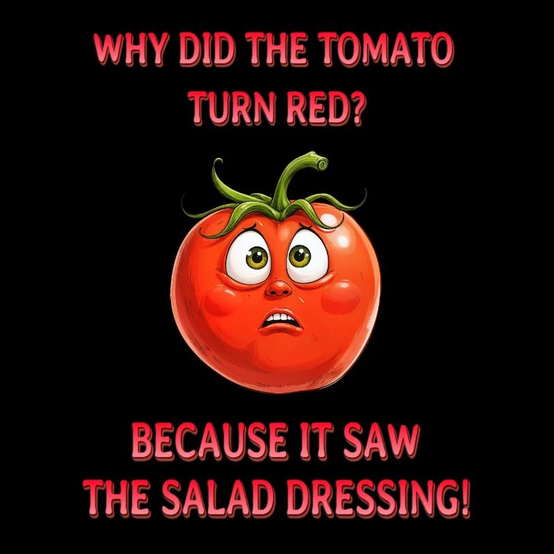 Une tomate gênée