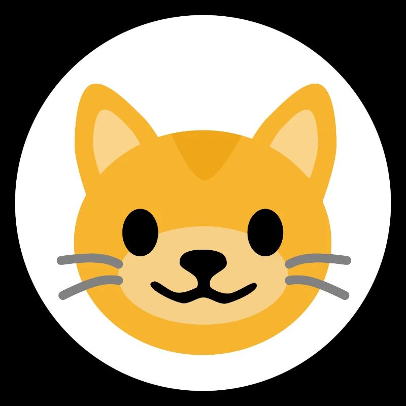 Visage de chat blanc | ~Relations avec NU | Vecteur