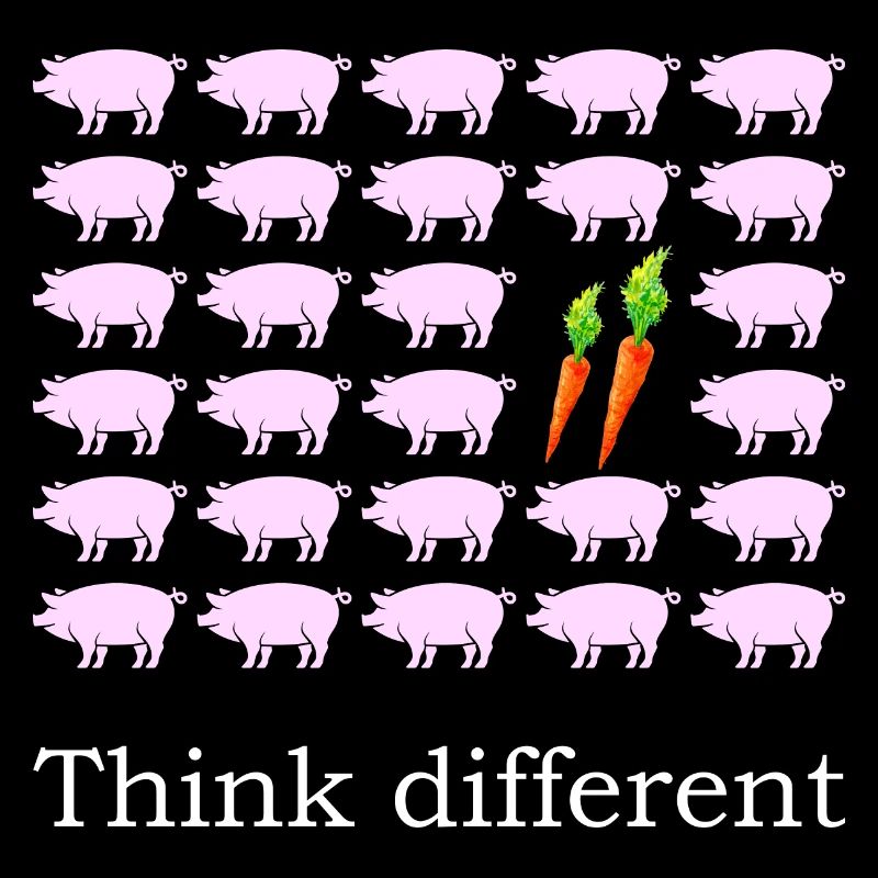 Think different - Vegetarier Bio