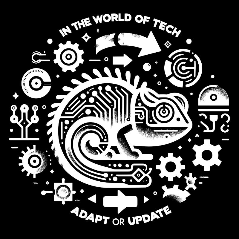 In der Welt der Technik anpassen oder aktualisieren