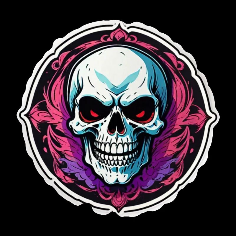 Skull - Skeleton - Skull - Motorcycle Helmet