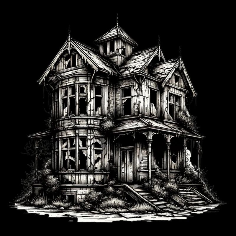 Desolate Urbex House - Eine Geschichte der Dekadenz u