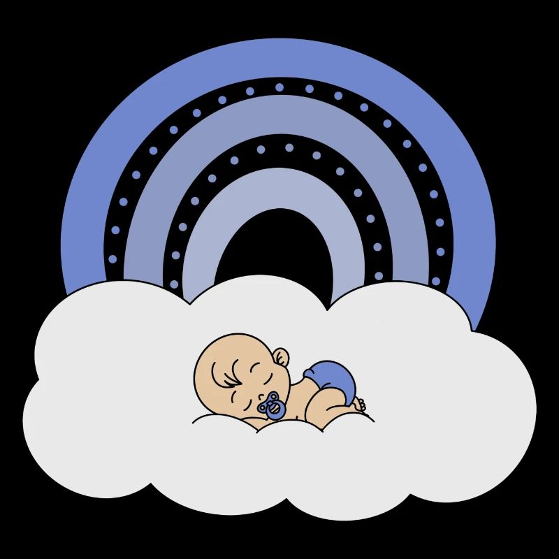 Bébé arc-en-ciel