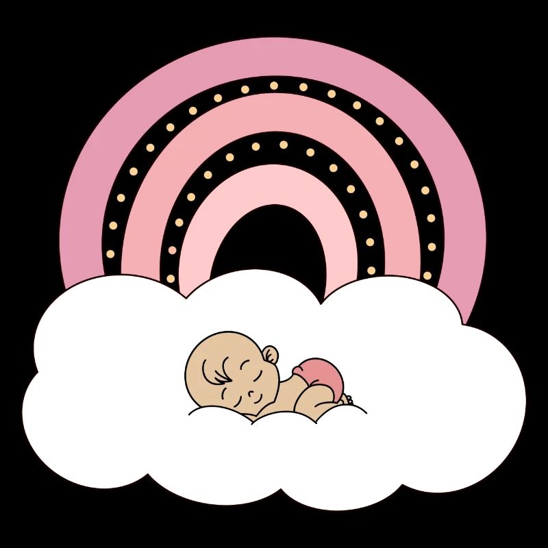 Bébé arc-en-ciel