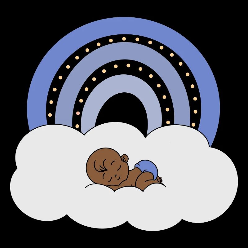 Bébé arc-en-ciel