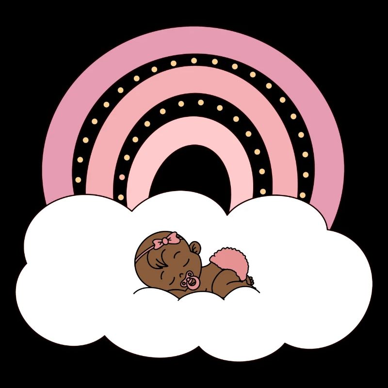Bébé arc-en-ciel