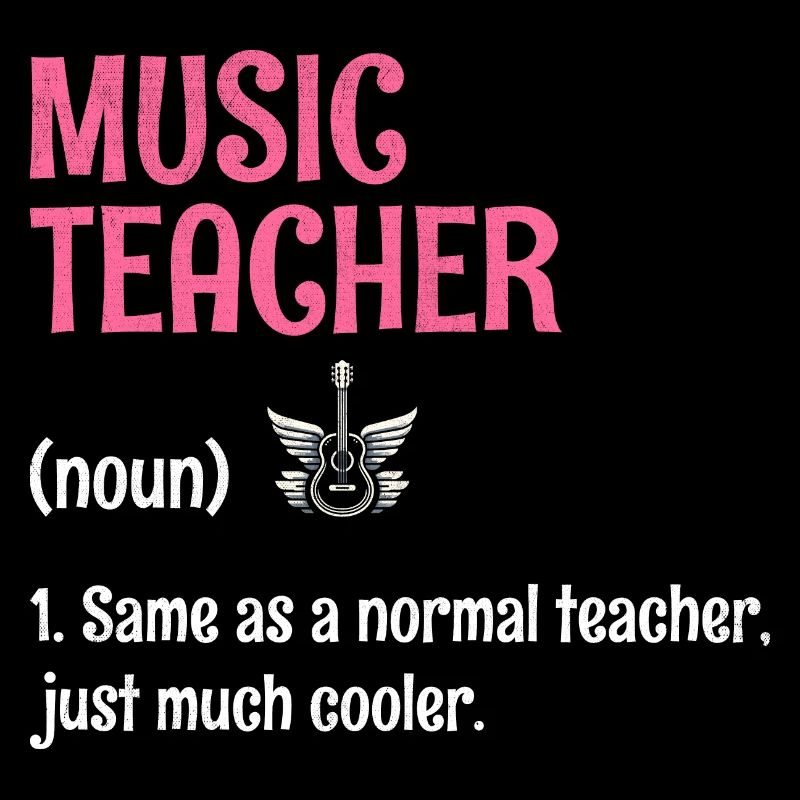 Professeur de musique identique à un professeur normal, juste beaucoup C