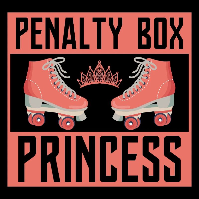 Penalty Box Princess Roller Derby Skating