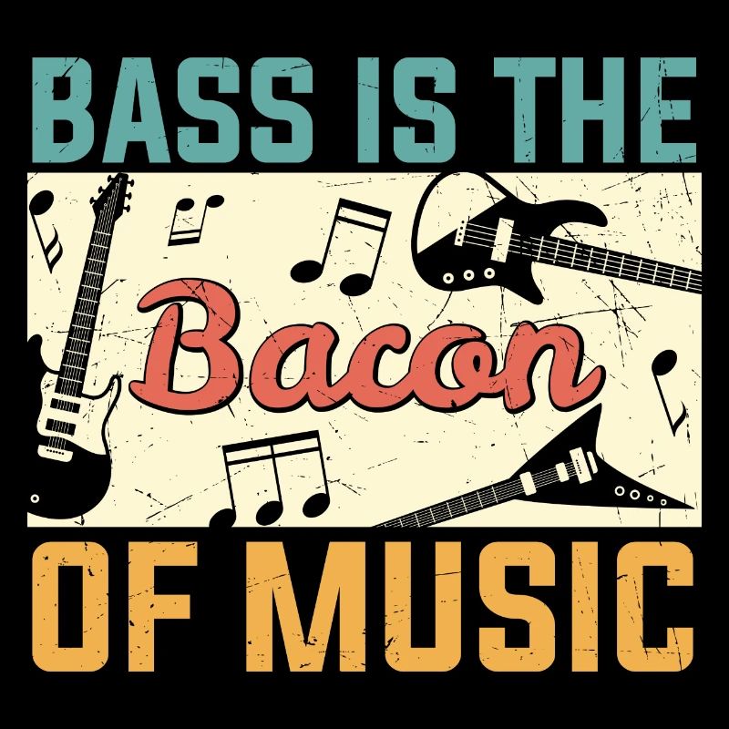 La basse est le bacon de Music Guitar Player