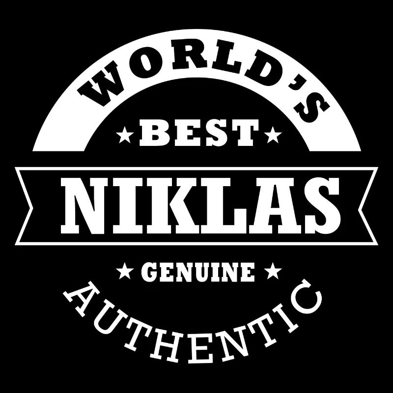 Niklas Gift T shirt personalized name Niklas