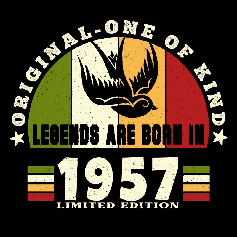 1957 Vintage Geburtstag Legende Geschenk