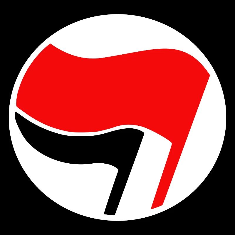 Antifa flags logo